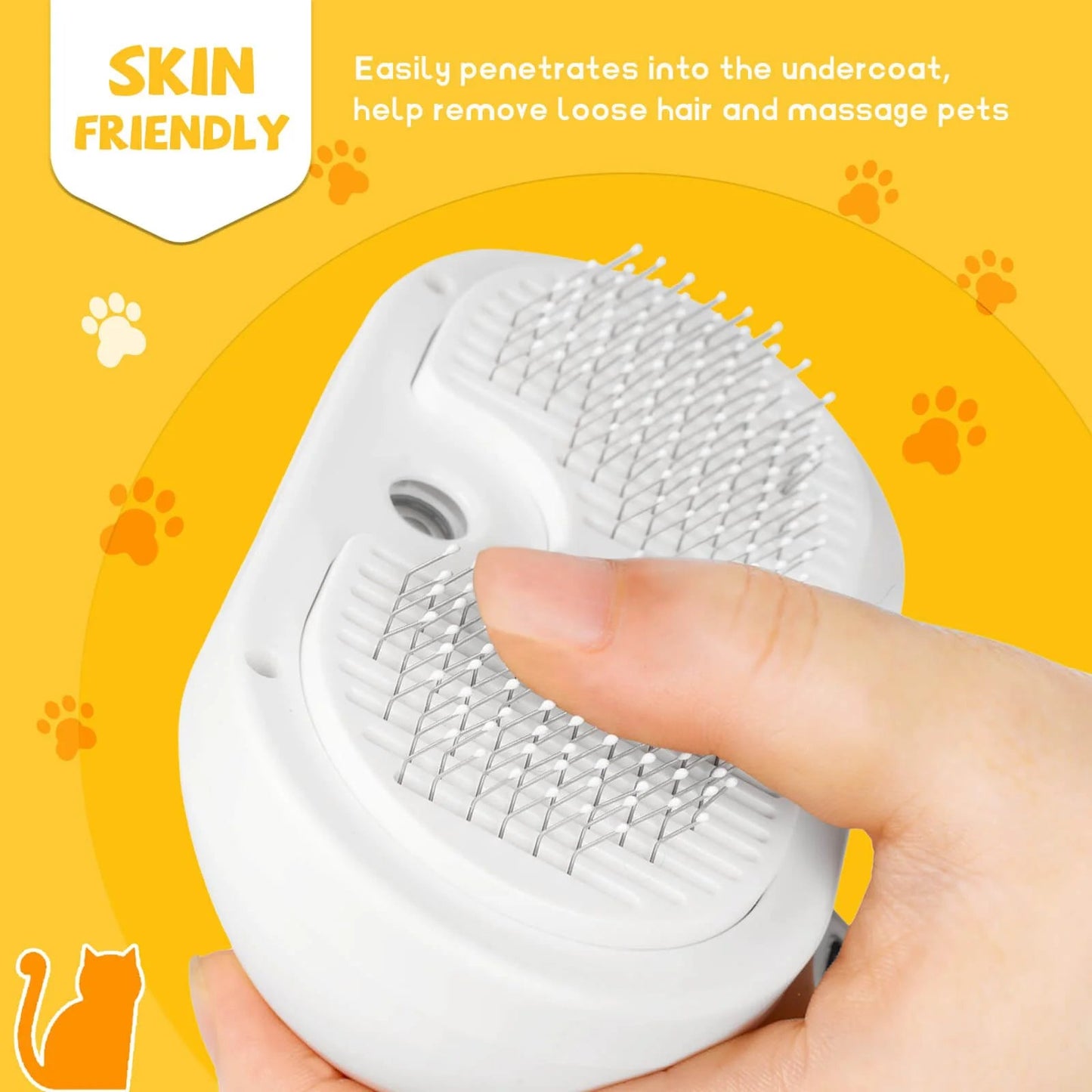 Fur-Ease Steam Brush