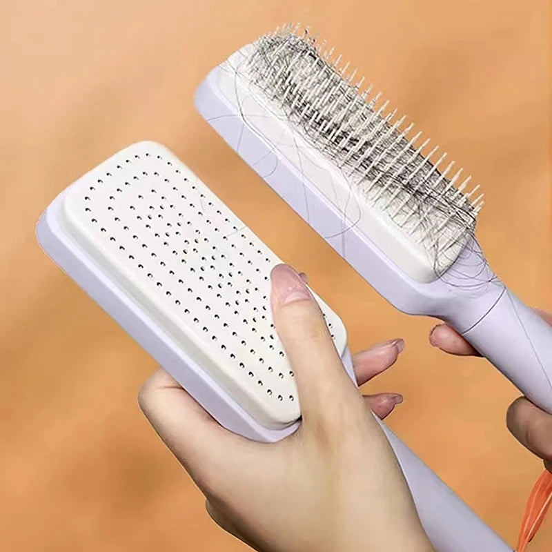 Magic Tangle-Free Brush